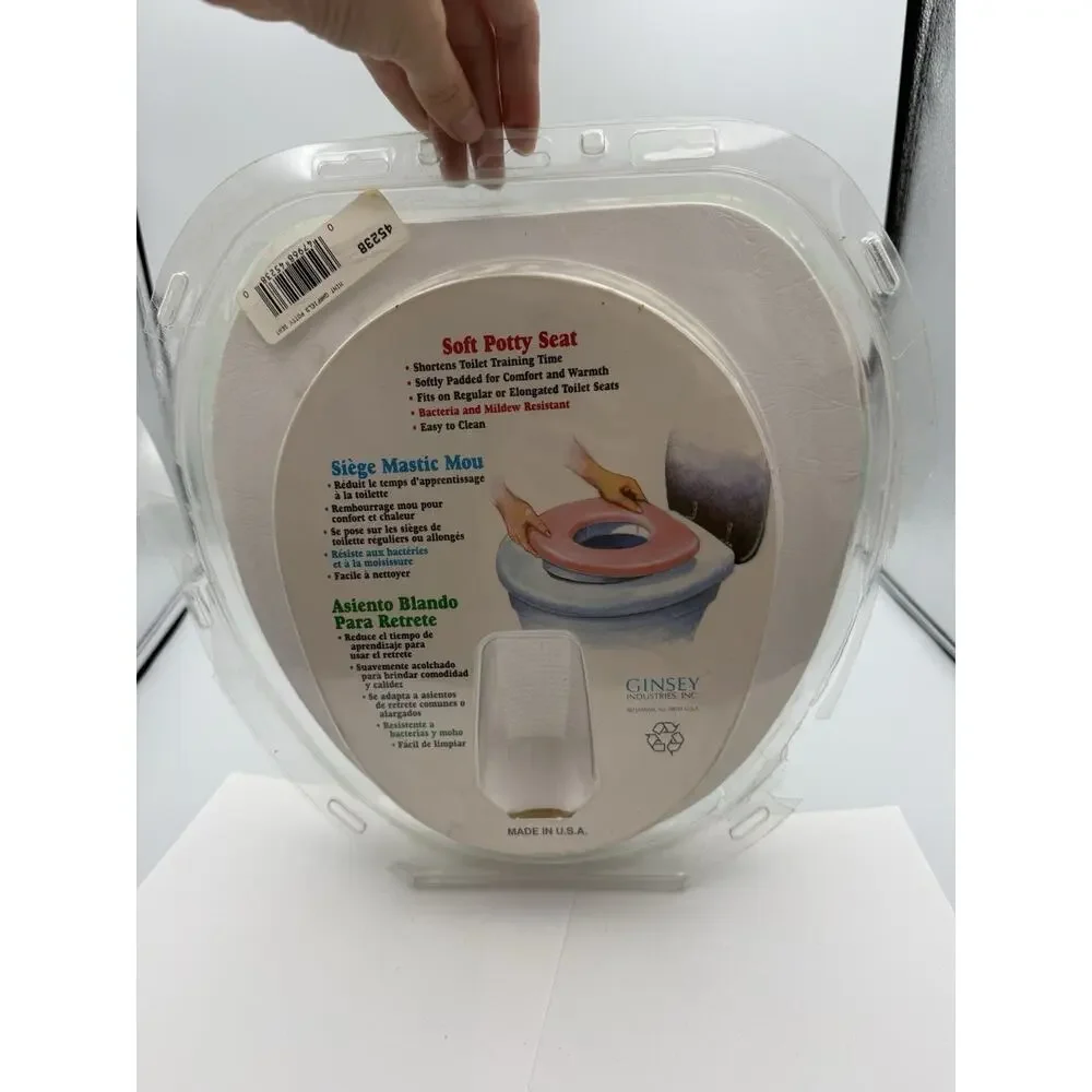 Vintage 1996 Garfield & Odie Soft Padded Potty Seat by Ginsey Industries